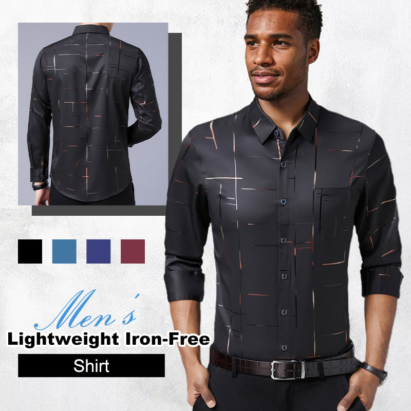 Men's Thin Iron-free Shirt