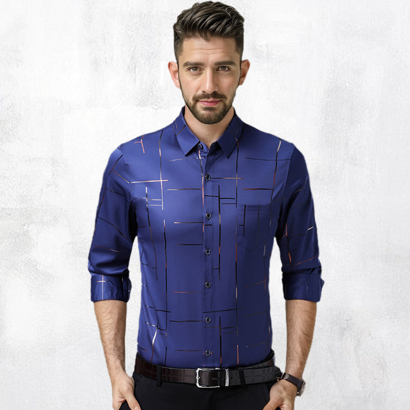 Men's Thin Iron-free Shirt