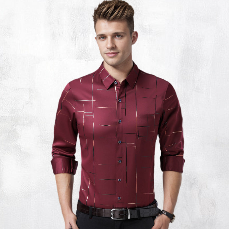 Men's Thin Iron-free Shirt
