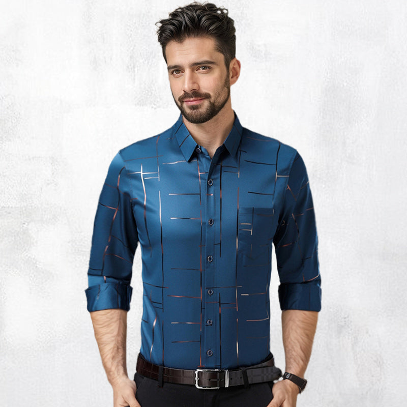 Men's Thin Iron-free Shirt