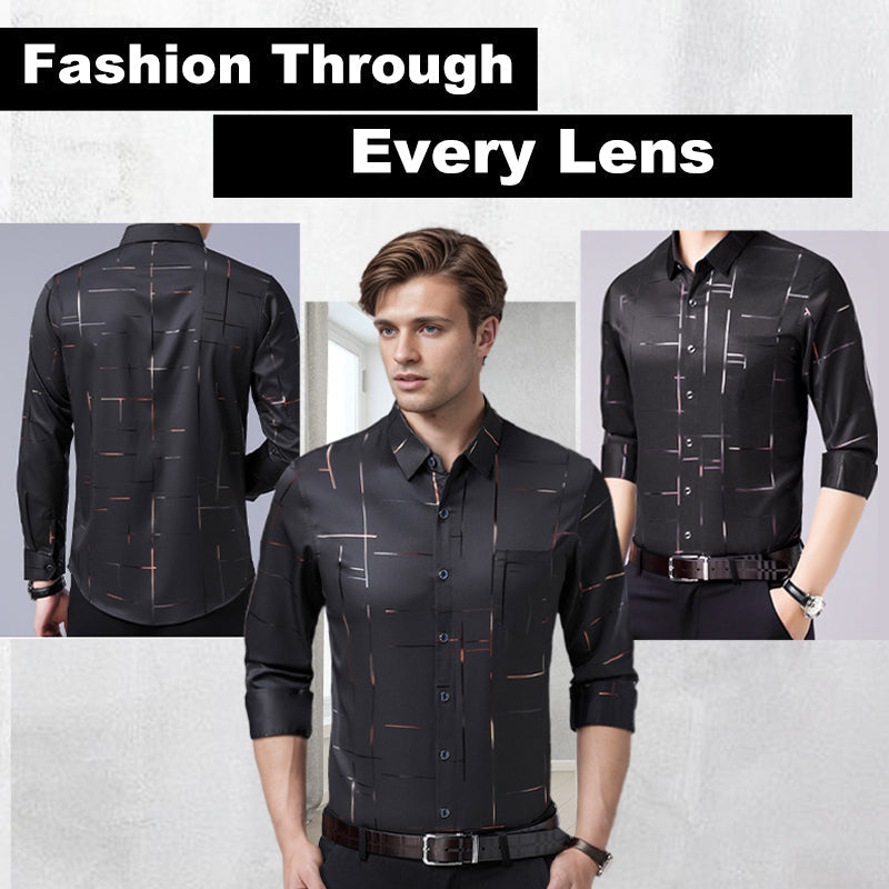 Men's Thin Iron-free Shirt