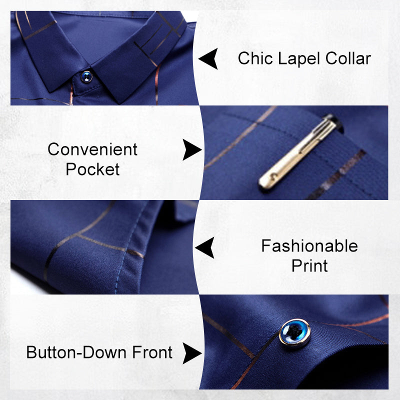 Men's Thin Iron-free Shirt