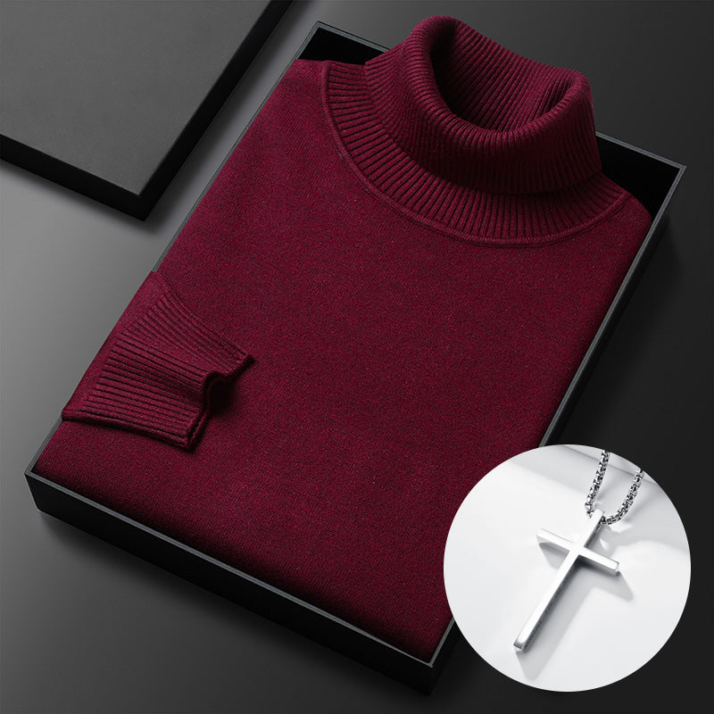 Men's Solid Color Premium Cashmere Sweater-buy 2 free shipping
