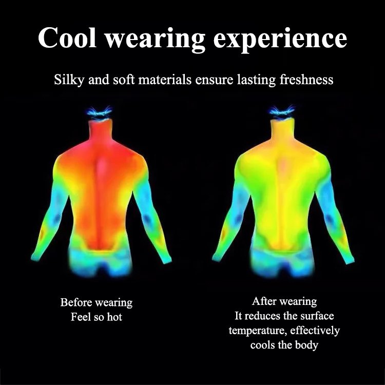 👕Hot Sale 50% OFF⏳Men's Ice Silk Stretch Shirt,Cool & Comfortable