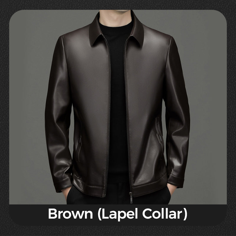 Men's Tough Style Leather Jacket