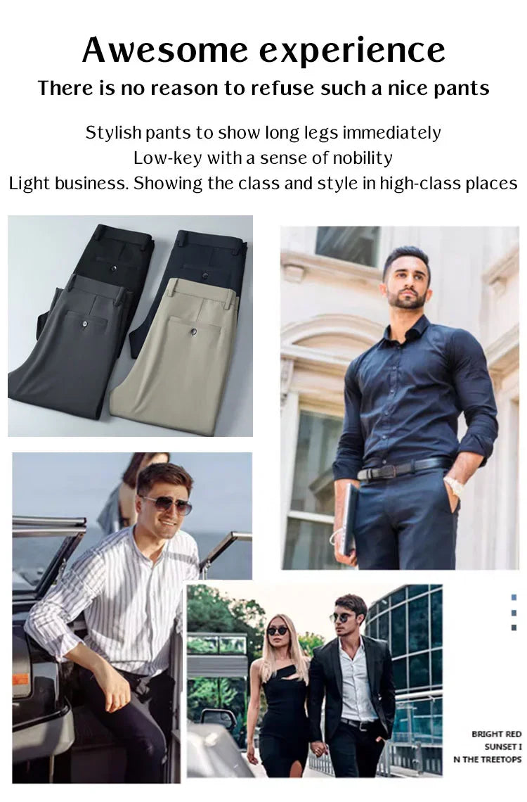 ✨2025 High Stretch Men's Classic Pants