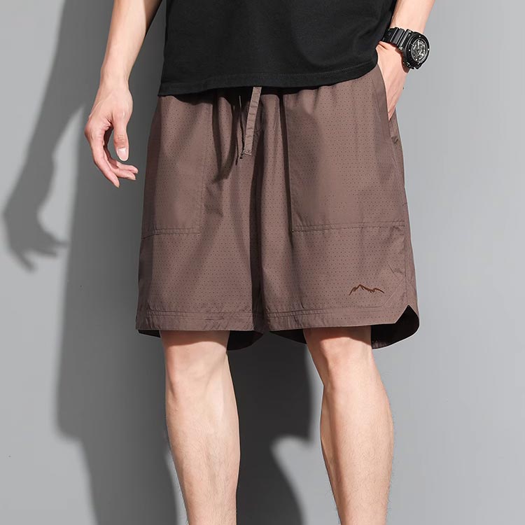 Men’s Mesh Breathable Quick-drying Casual Running Shorts