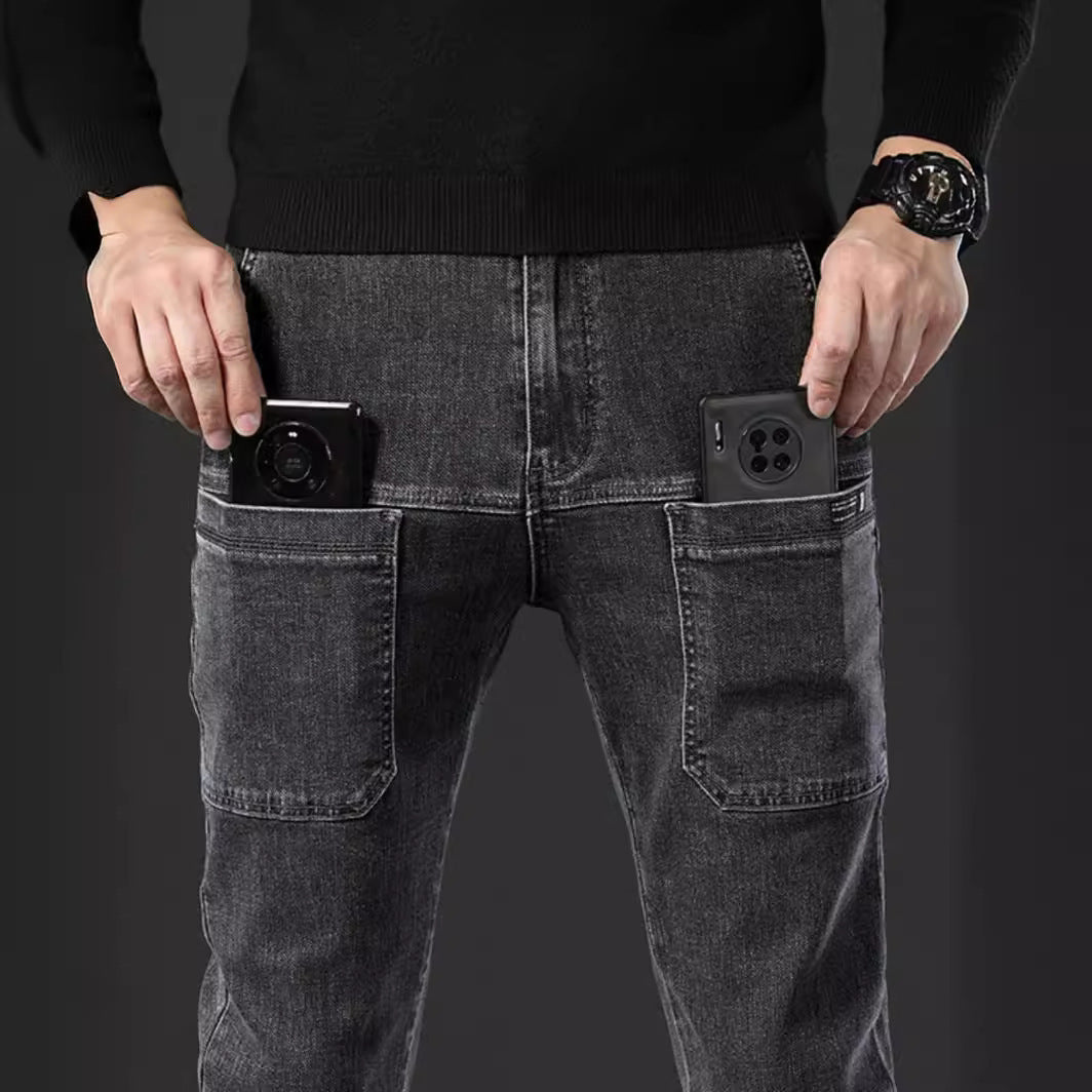 🔥Autumn Specials-50% OFF💐Comfortable Multi-Pocket High Durable Cargo Jeans👖