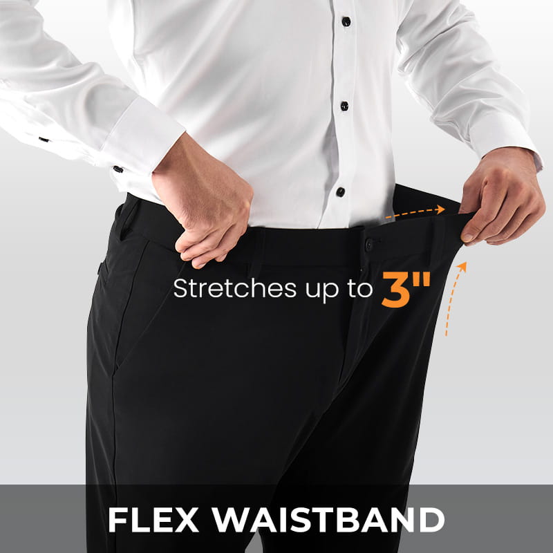 👑Fliwos® Men's  Stretch Iron-free Dress Pants
