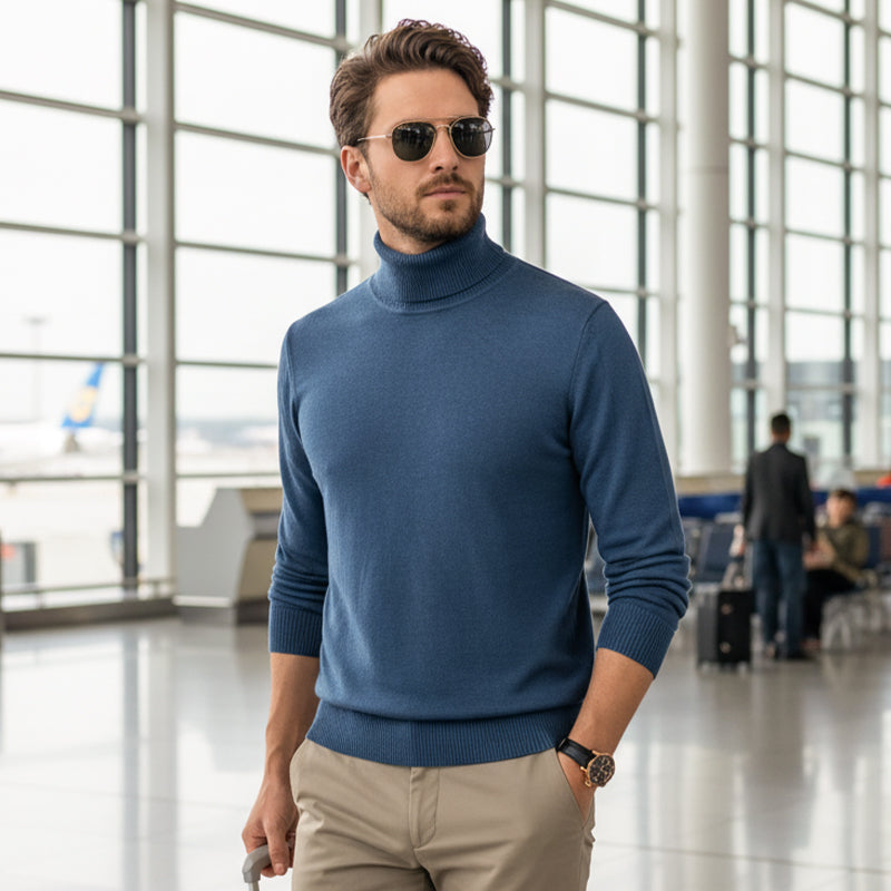 Men's Solid Color Premium Cashmere Sweater-buy 2 free shipping