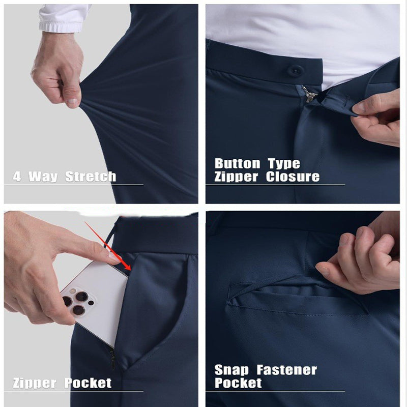 Men's Stretchy Slim Fit Joggers