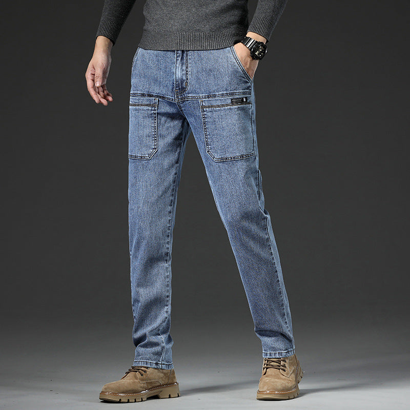 🔥Autumn Specials-50% OFF💐Comfortable Multi-Pocket High Durable Cargo Jeans👖