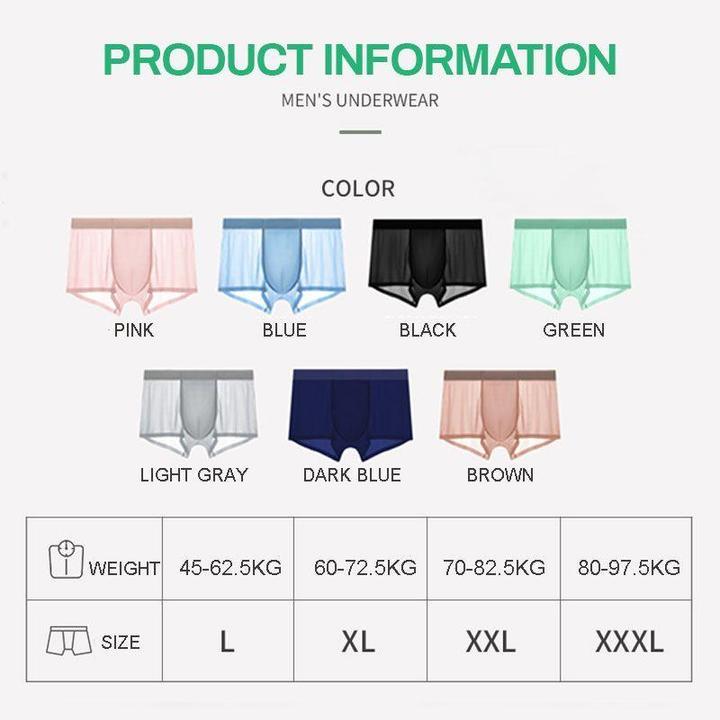 Men's Ice Silk Breathable Underwear (50% OFF)