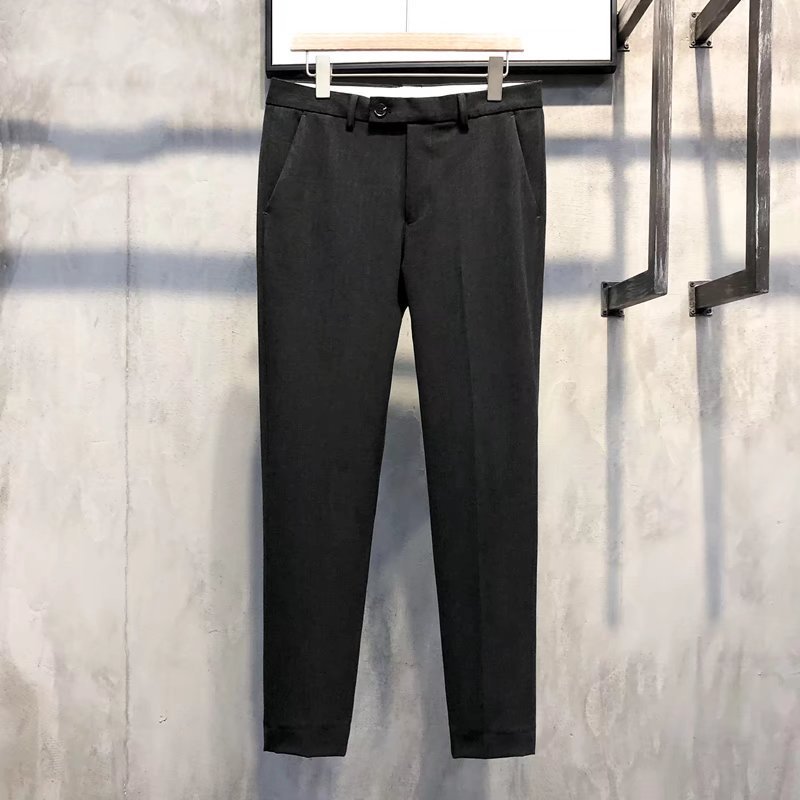 Solid Slim Fit Formal PANTS — 🍂Autumn Sale 50% Off