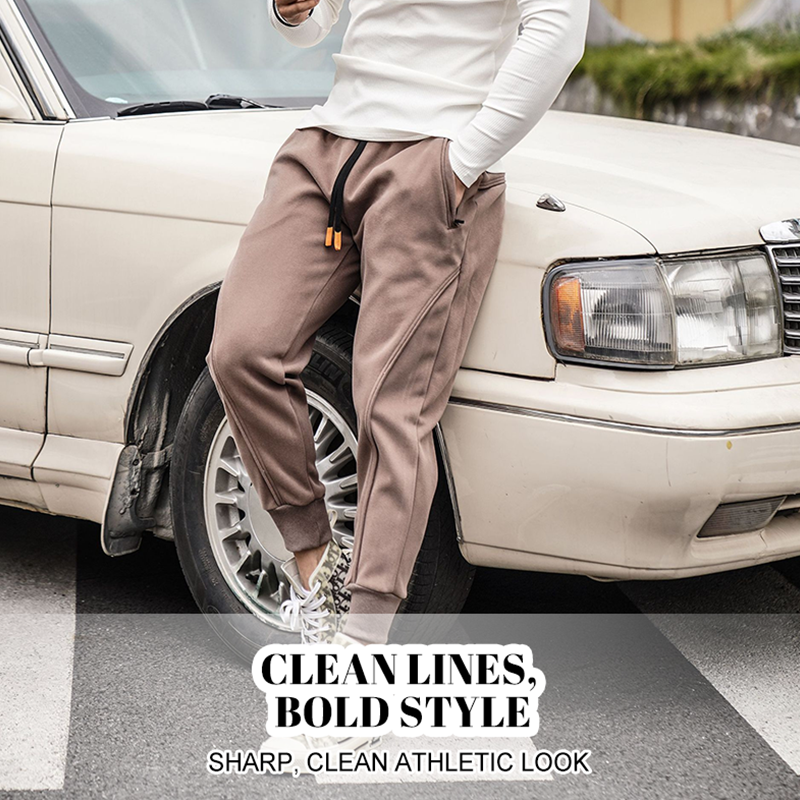 Men’s Sporty Loose Fit Pants With Drawstring