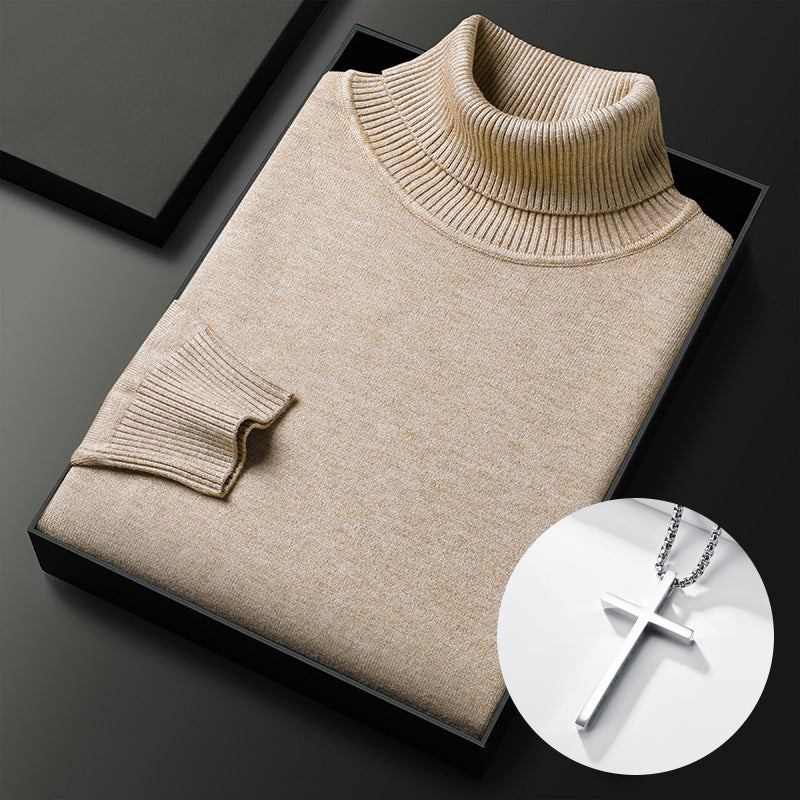 Men's Solid Color Premium Cashmere Sweater-buy 2 free shipping
