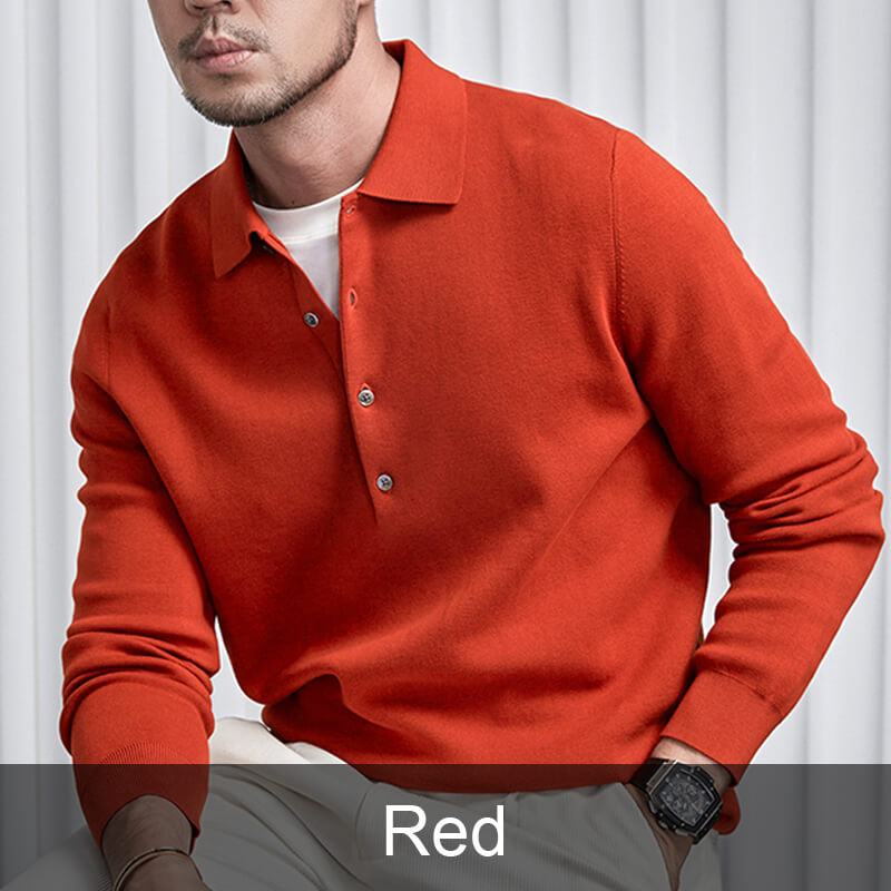 Elegant simple stylish knitted sweater cardigan