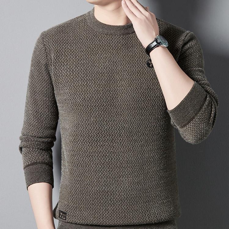 Men's Warm Cozy Lined Crewneck Top