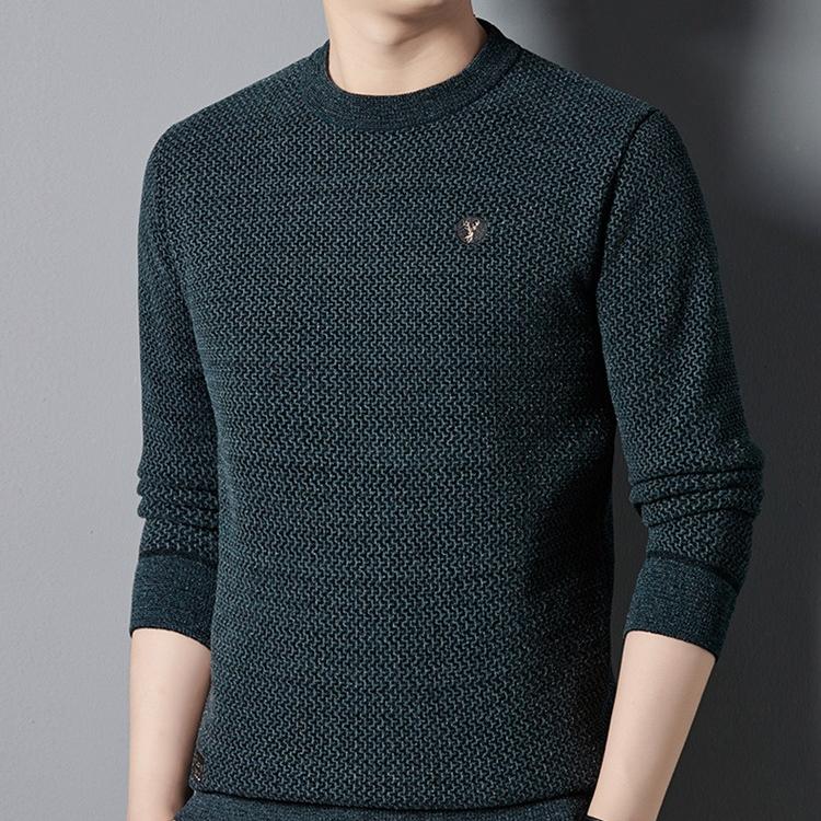 Men's Warm Cozy Lined Crewneck Top