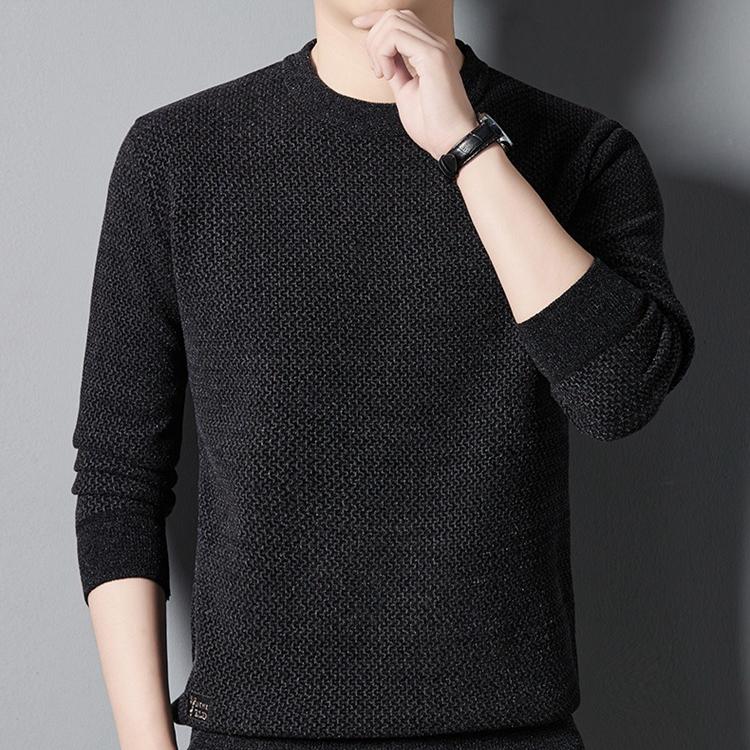 Men's Warm Cozy Lined Crewneck Top