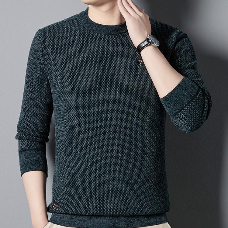 Men's Warm Cozy Lined Crewneck Top