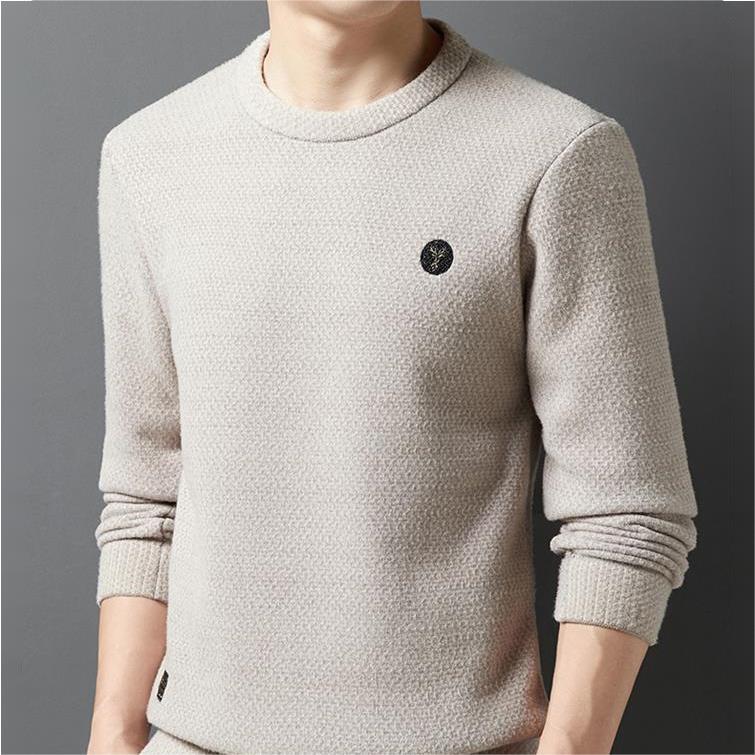 Men's Warm Cozy Lined Crewneck Top
