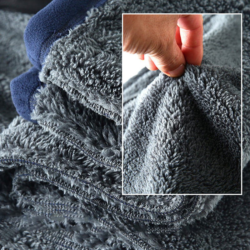 Double-Layer Fleece Sweatpants