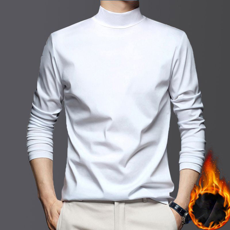 Men's Silky Smooth Wrinkle-free Long-sleeve T-shirt