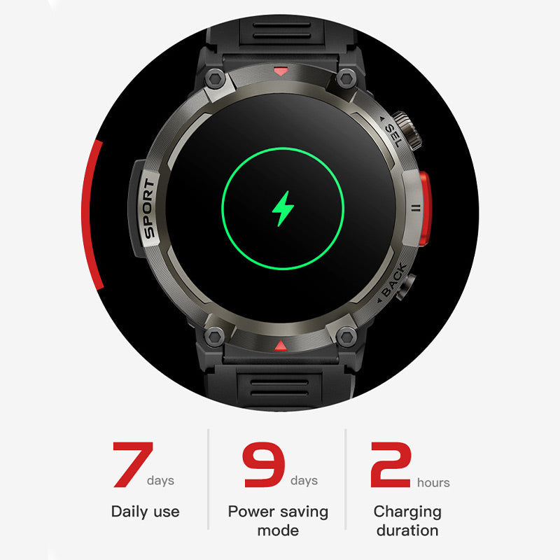 🎊New Stylish and Durable🎊Bluetooth Smart Fitness Watch⌚