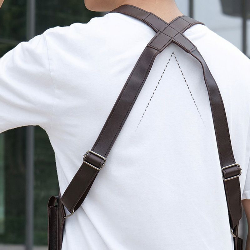 🎒Men's Anti-Theft Multi-Pocket Double-shoulder Bag