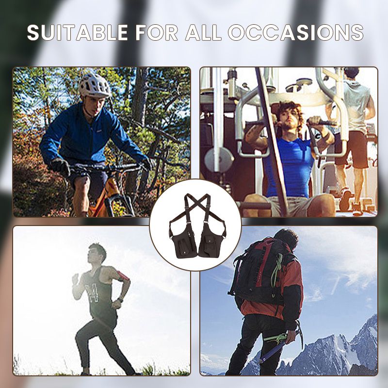 🎒Men's Anti-Theft Multi-Pocket Double-shoulder Bag