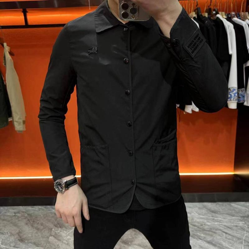 Men’s Casual Lapel Button Jacket