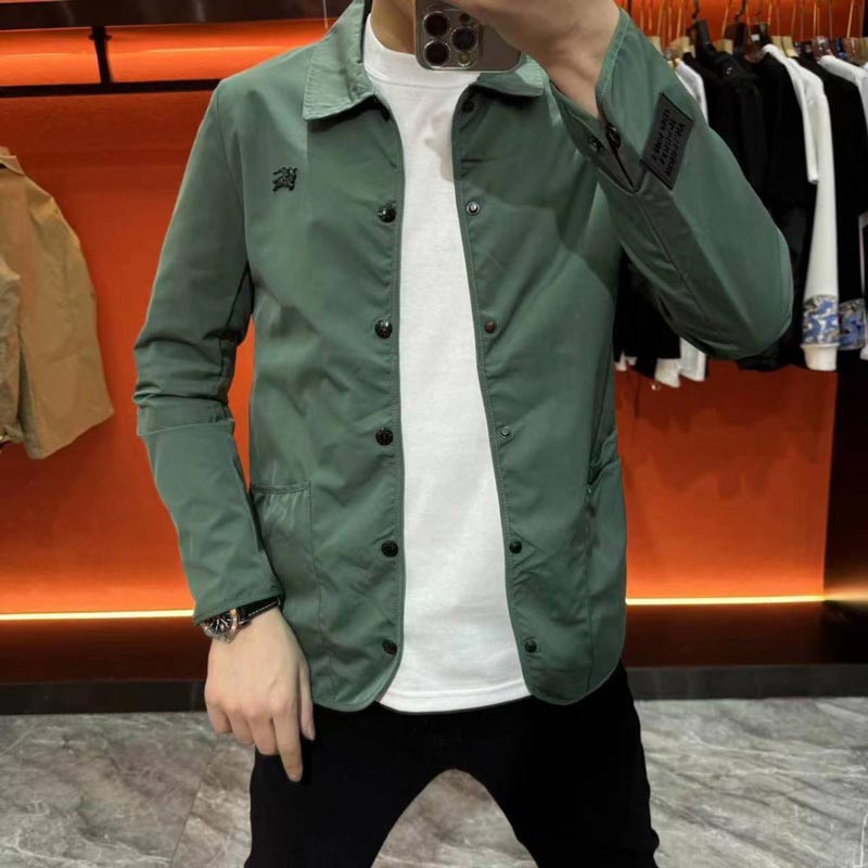 Men’s Casual Lapel Button Jacket