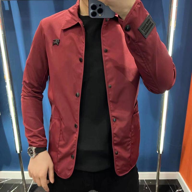 Men’s Casual Lapel Button Jacket