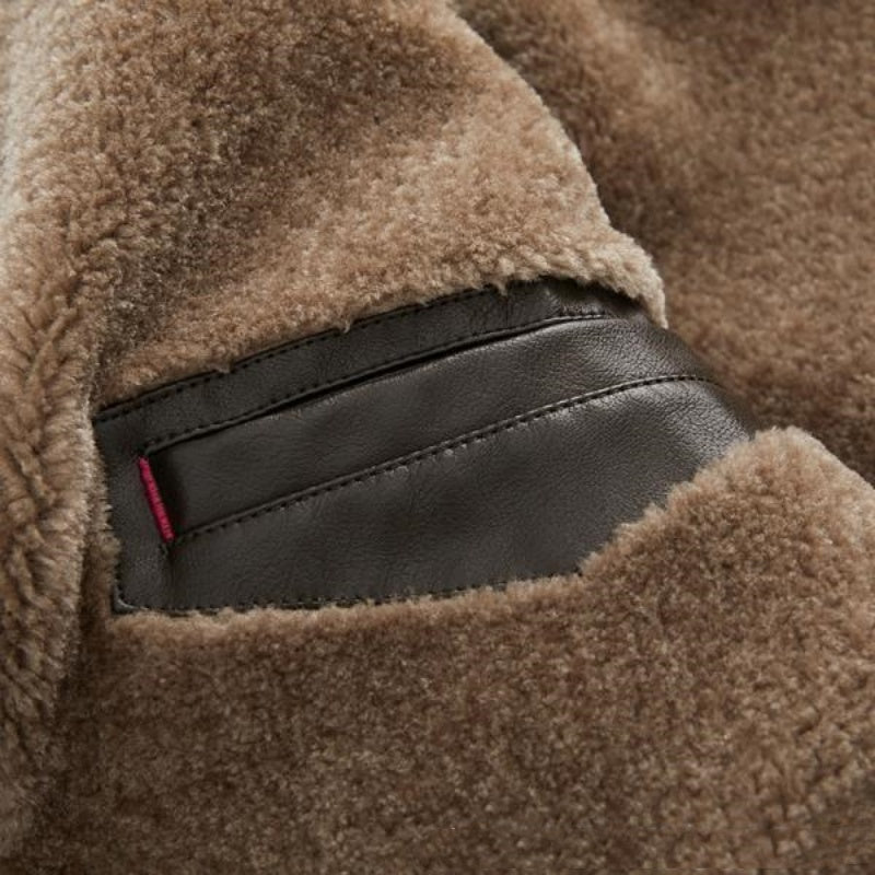 Men's Versatile Padded Lapel PU Leather Jacket（50% OFF）