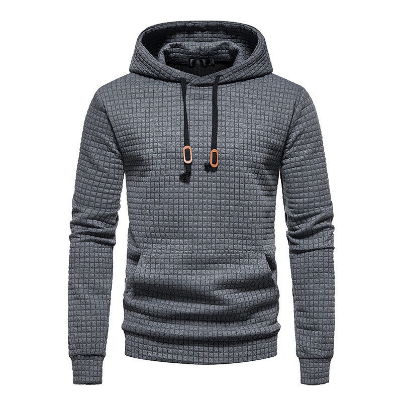 Men's Waffle Hooded Sweatshirt