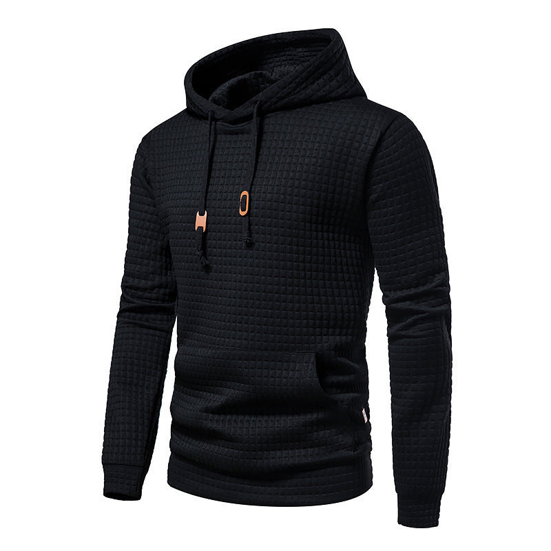 Men's Waffle Hooded Sweatshirt