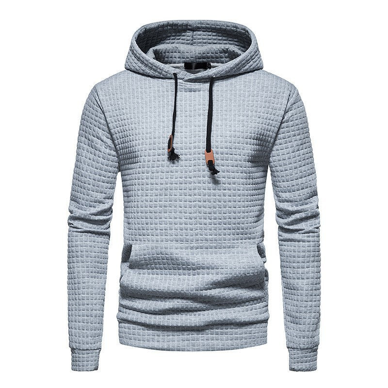 Men's Waffle Hooded Sweatshirt