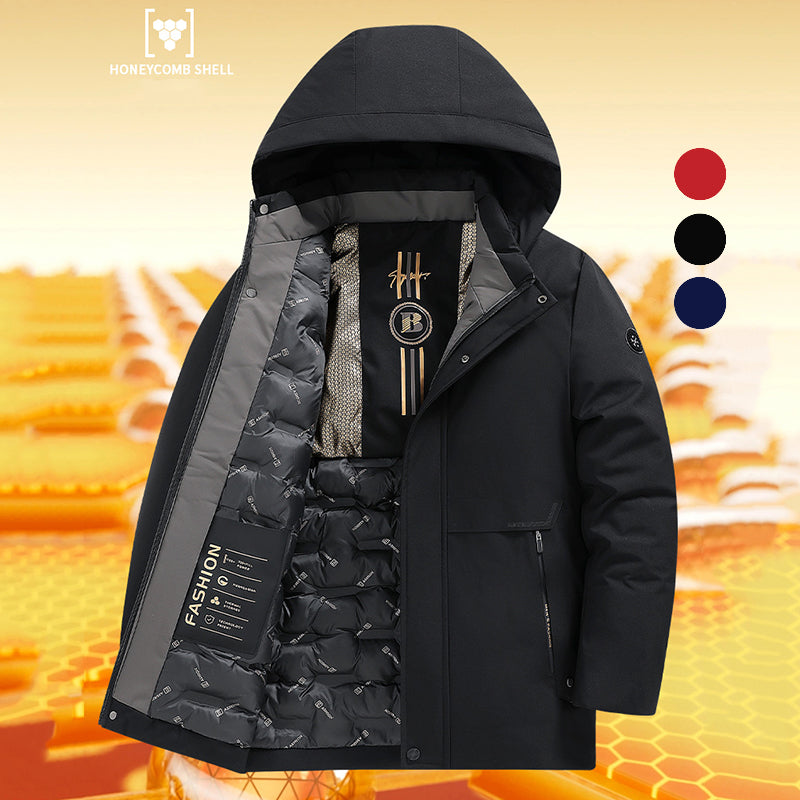 Men's Windproof Thermal Parka Coat