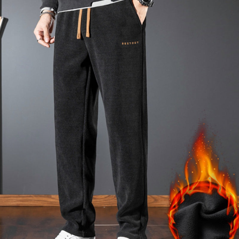 ❄️Winter Specials❄️ Men's Casual Warm Stretch Drawstring Pants