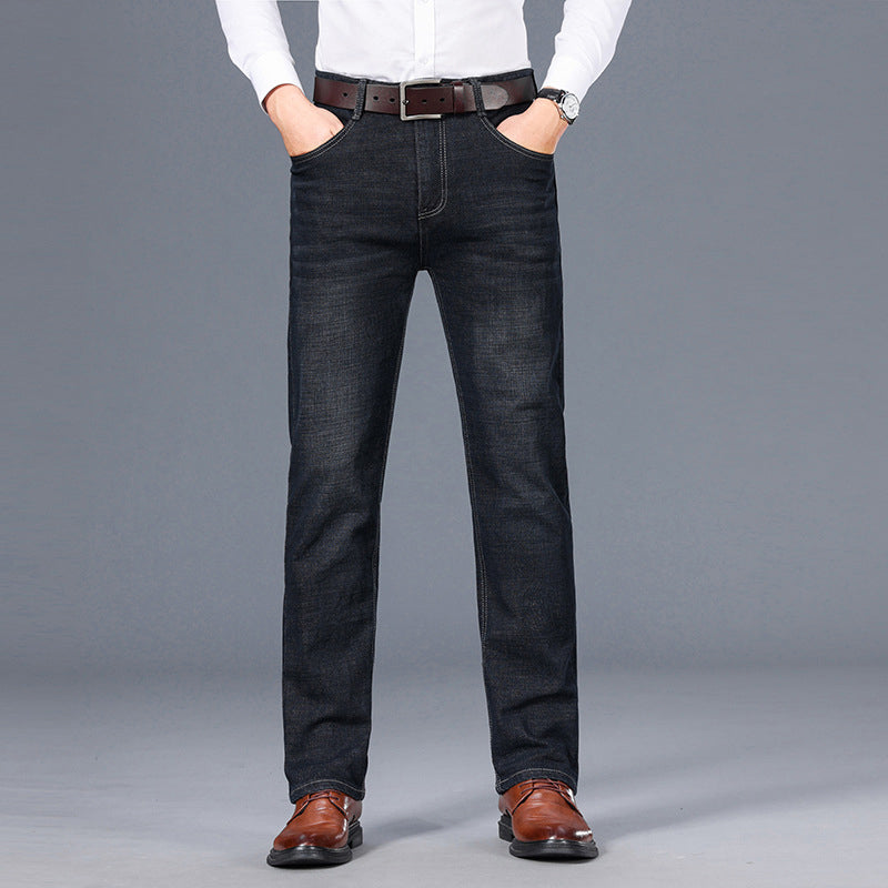 Men's Stretch Straight-Fit Jeans