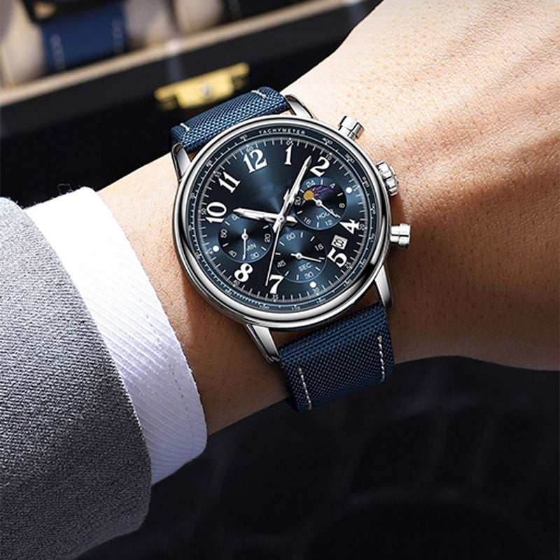 Men's Fashion Waterproof Luminous Quartz Watch