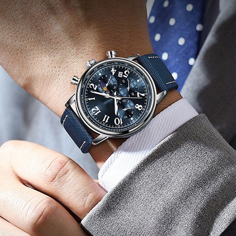 Men's Fashion Waterproof Luminous Quartz Watch