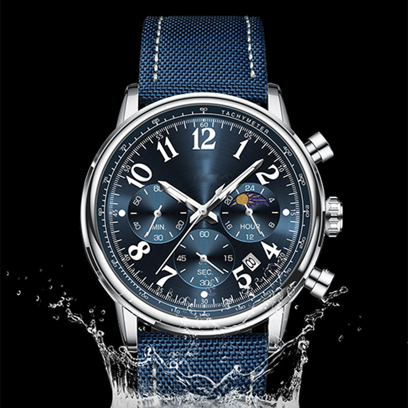 Men's Fashion Waterproof Luminous Quartz Watch