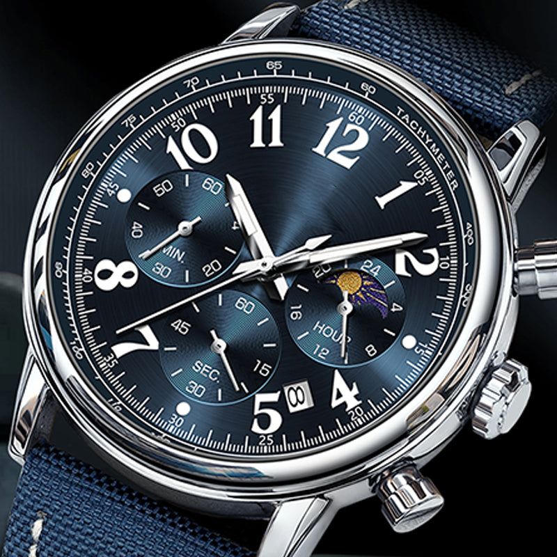 Men's Fashion Waterproof Luminous Quartz Watch