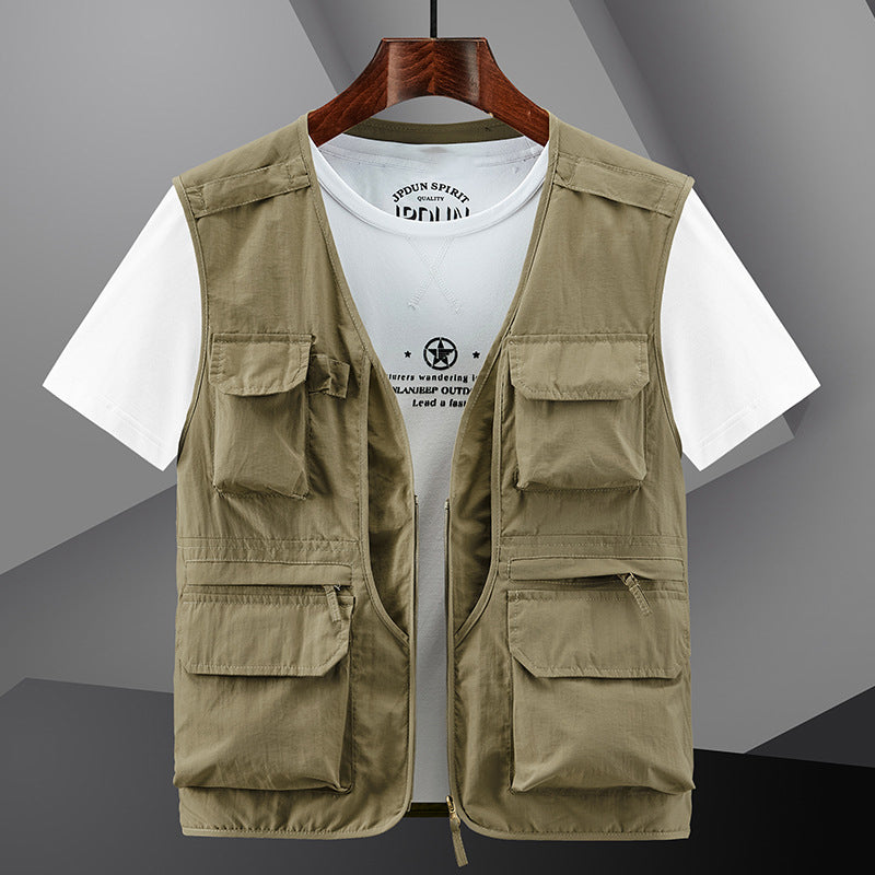 🔥Men's Outdoor Lightweight Breathable Multi-Pocket Vest🔥