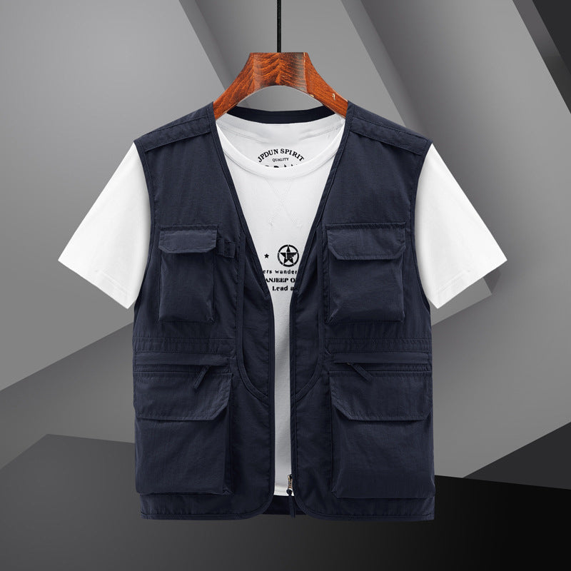 🔥Men's Outdoor Lightweight Breathable Multi-Pocket Vest🔥