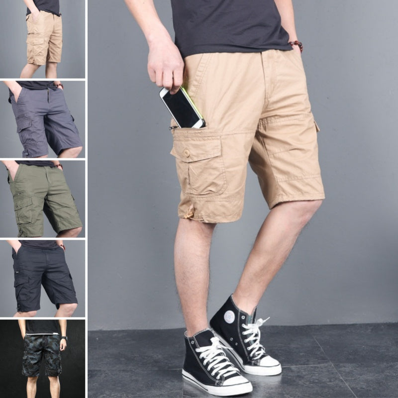 Men's Casual Multi-Pocket Cargo Shorts