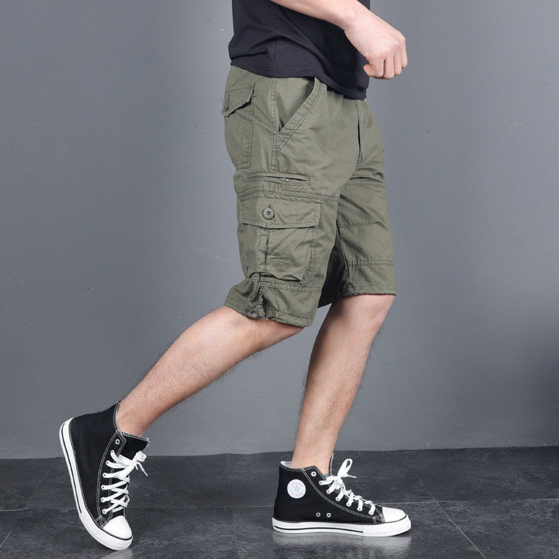 Men's Casual Multi-Pocket Cargo Shorts
