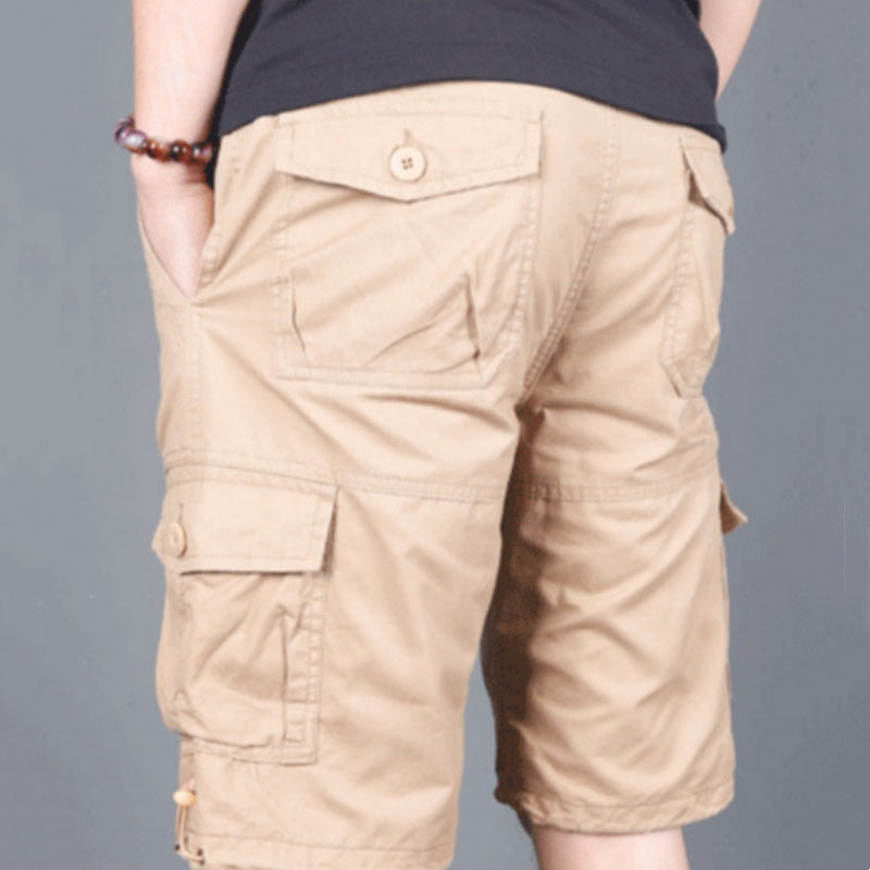 Men's Casual Multi-Pocket Cargo Shorts